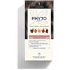 PHYTO (LABORATOIRE NATIVE IT.) Color Kit 5 Castano Chiaro Latte Rivelatore 50 Ml + Crema Colorante 50 Ml + Maschera Protettiva Colore 12 Ml + Guanti