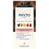 PHYTO (LABORATOIRE NATIVE IT.) Color Kit 5,7 Castano Chiaro Tabacco 1 Latte 50 Ml + 1 Crema50 Ml + 1 Maschera 12 Ml