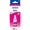 EPSON RICARICA INCHIOSTRO ORIGINALE T6643 MAGENTA PER EPSON ECOTANK 70 ml - EPSON - C13T664340