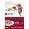 TRAINER Natural trainer cat adult bocconcini in salsa con manzo 85 gr