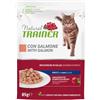 TRAINER Natural trainer cat adult bocconcini in salsa con salmone 85 gr