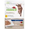 TRAINER Natural trainer cat adult bocconcini in salsa hairball con pollo 85 gr