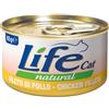 LIFE PET CARE Life cat con filetti di pollo 85 gr