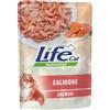 LIFE PET CARE Life cat con salmone 70 gr (3 Pezzi)