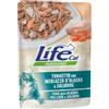 LIFE PET CARE Life cat tonnetto con merluzzo d'alaska e salmone 70 gr (3 Pezzi)