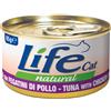 LIFE PET CARE Life cat tonno con fegatini di pollo 85 gr