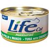 LIFE PET CARE Life cat tonno con pollo e manzo 85 gr
