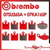 Brembo Pastiglie Freno BREMBO Anteriori SA + Post. SP PER KAWASAKI ZX6R NINJA 636 05 06