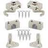 cyclingcolors Accessori per serratura cremonese ad aste rotanti gancio guida perno di fermo guarniture completa