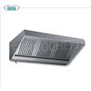 Cappa aspirante inox 430 a parete senza Motore, serie SNACK, con 4 filtri grasso a labirinto, peso 65 Kg, dim.mm.1800x1100x450h