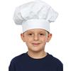 Dress Up America Cappello da cuoco bianco per bambini