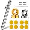 MAGICYOYO Kit Yoyo - 2 Cuscinetti Golden 10 Ball KK + 2 Reattivi + 4 Assi + Dispositivo di Rimozione + Strumento Asse + 8 Cuscinetti in Silicone Reattivi