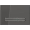 GEBERIT PLACCA DI COMANDO GEBERIT SIGMA 50 NERO E NERO CROMATO 115.671.DW.2
