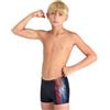 Arena Junior Boy'S Arena Parrot Swim Short Parigamba Nero Stampa Junior Bimbo