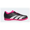 Adidas Junior Predator Accuracy.4 Tf J Nero/Fucsia Calcetto Junior
