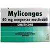 Metagenics Mylicongas 40mg compresse masticabili 50 cmp