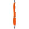 Penne personalizzate. Penne a sfera a scatto in ABS Rush con inchiostro blu - personalizzate o neutre