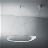 Icone Minitallux Lampada a sospensione decentrata a LED Diadema 1.70D in diverse finiture by Icone Luce