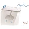 Moretti Sedile per vasca da bagno in polietilene Serie Onda