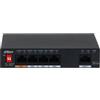 Dahua PFS3005-4ET-60-V2 Switch 4 porte PoE+ 10-100 Mbps / 1 di rilancio Funzione Watchdog - Dahua