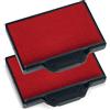 Trodat Cartucce di ricambio 6/56 per Professional 5204, 5206, 5460, 5460/L, 5117, 5558, 5558/PL, 55510, 5465, 55510/PL, 5466 e 5466PL - Rosso, Blister 2 Pezzi