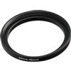 vhbw anello adattatore step-up da 43 mm a 46 mm compatibile con obiettivo fotocamera - Adattatore filtro, metallo, nero
