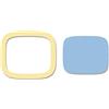Sizzix Framelits 664526 - Set di fustelle rotonde, 2 pezzi