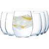 Chef & Sommelier Chef&Sommelier Collection Primary - 6 bicchieri da 35 cL in Cristallino, moderno ed elegante bicchiere ad acqua e soda, resistenza fuori standard, trasparenza assoluta