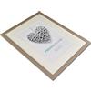 Zep Regent 5,1 cm Cornice portafoto, Legno, Grigio, 42.5 x 1.5 x 32.5 cm