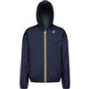 KWAY Giacca Jacques Plus 2 Double Uomo Blue D/Green R