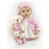 ZIYIUI Realistica 22 Pollici 55 cm Bambole Reborn Silicone Bambino Maschio Cheap Bambola Originali Reborn Baby Ragazza Ragazzi Toddler Giocattolo