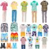 Miunana 8 PCS Accessori per 12 Pollici 30 - 32 CM Bambola: 4 PCS Abiti Vestiti + 1 PCS Pantalonicini + 3 PCS Scarpe per Dolls ( Selezionato A Caso)