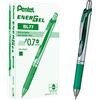 Pentel BL77 Roller Energel Xm, 0.7 mm, Verde 12 pezzi