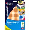 APLI 114305 - Confezione da 2940 compresse multiuso, Ø 8 mm, colore: arancione