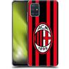 Head Case Designs Licenza Ufficiale AC Milan Home 2021/22 Kit Crest Custodia Cover in Morbido Gel Compatibile con Samsung Galaxy A51 (2019)