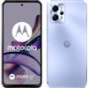 Motorola moto g13 (tripla fotocamera 50 MP, batteria 5000 mAH, Dolby Atmos Stereo Speakers, 4/128 GB espandibile, Display 6.53 90Hz, NFC, Dual SIM, Android 13), Blue Herion, cover inclusa