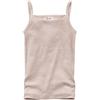 People Wear Organic Canottiera a spallina sottile in cotone bio - col. rosa cipria
