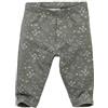 People Wear Organic Leggings baby in cotone bio Primavera -col. kaki fantasia