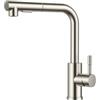 FORIOUS Rubinetto Lavello Cucina, Miscelatore Cucina con Doccetta Estraibile Acciaio Inox Ad Alta Pressione Orientabile a 360°