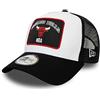 New Era Los Angeles Lakers NBA cap Trucker verstellbar Basecap Kappe Basketball Beige - One-Size