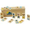 Science4you Domino in Legno del Mondo Animale - Gioco del Domino per Bambini in Legno con Disegni Colorati di Animali - Giochi di Legno per Bambini 3+ anni - Regalo per Bambina e Bambino 3+ anni