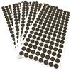Adsamm FP-35-SA-BR-12-128-5 FP-35-SA-BR-12-128 640 x feltrini diametro 12 mm, marrone