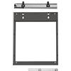 PEKA 200.2541.43 - Armadietto da cucina Slim con Soft-Stop, completamente estraibile, per armadio da cucina stretto LH 610 mm, acciaio antracite, argento