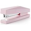 Miquelrius - Cucitrice per ufficio, Compatibile con punti metallici 24/6, Capacità di pinzare fino a 20 fogli, Design ergonomico, 122 x 60 x 76,5 mm, Ideale per l'uso quotidiano in ufficio, Rosa