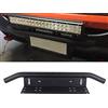 Willpower Portatarga Auto Paraurti Anteriore Bull Bar Supporto Barra LED | Universale Staffa per 4x4 Fuoristrada Camion