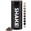 shake over fibre capillari ispessimento capelli fibre arricchite di zinco, densificante, volume capelli, Made in Europe (30 g, BIONDO CENERE)