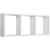 MODULARREDO | TRISTANO Mensola da Muro, Libreria Sospesa, Libreria da Parete, Scaffale da Parete, Rovere Sbiancato, 70x30 p15.5 cm - Made in Italy