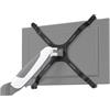 hjh OFFICE Adattatore VESA per monitor da 15-27 pollici senza modello VESA VM-A4 in acciaio, portata fino a 10 kg, 802001