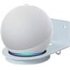 shinar Supporto Metallico a Parete per Echo Dot 4/5 e HomePod Mini con Gestione Cavi(blanc)