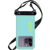 MR.LUYU Custodia Impermeabile Smartphone, IPX8 Galleggiante Cover Cellulare Subacquea Custodia Subacquea per iPhone 15 Pro Max 14 Pro 13 12 11 Samsung Galaxy S24 S23 Xiaomi Redmi Huawei Fino a 6,7